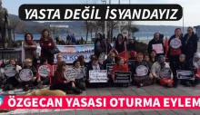 Sarıyerli Kadınlar Özgecan Yasası İçin Oturma Eylemi Yaptı
