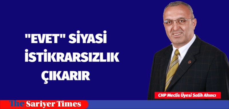 SİYASİ İSTİKRARSIZLIK ÇIKARIR