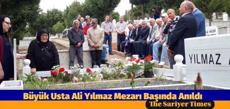 Onursal Başkan Ali Yılmaz Mezarı Başında Anıldı