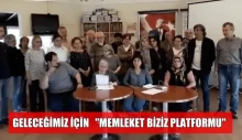 TEK ADAMA KARŞI “MEMLEKET BİZİZ PLATFORMU”