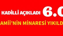KANDİLLİ 6.0 ALARAK AÇIKLADI