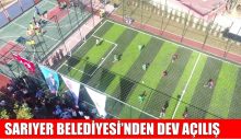 USTA SANATÇILARIN İSİMLERİ SARIYER’DE ÖLÜMSÜZLEŞTİ