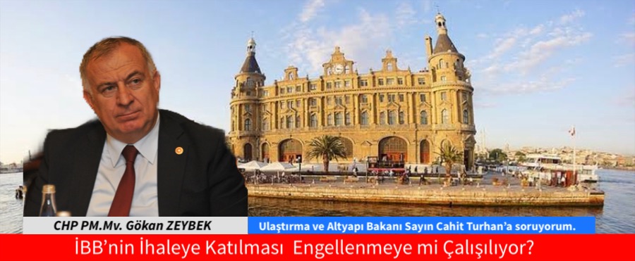 İstanbul Büyükşehir Belediyesinin ihaleye katılması engellenmeye mi çalışılıyor?