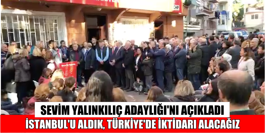 SEVİM YALINKILIÇ ADAYLIĞINI AÇIKLADI