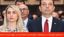 Ekrem İmamoğlu ve eşi Dilek İmamoğlu, Malatya ve Elazığ’a gidiyor!