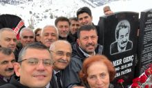 Eski CHP Tunceli milletvekili Kamer Genç mezarı başında anıldı
