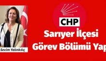 Chp Sarıyer İlçesi Görev Bölümü Yaptı