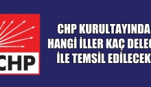 CHP KURULTAYINDA OY KULLANACAK 1200 DELEGE