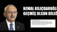 KILIÇDAROĞLU BAŞSAĞLIĞI MESAJI
