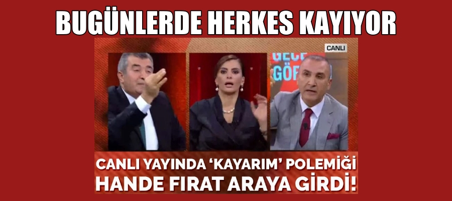 Canlı yayında “kayan kayana” KİM KİM ME KAYIYOR BELLİ DEĞİL