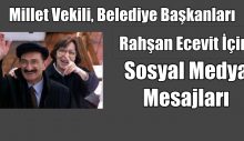 Rahşan ECEVİT için Başsağlığı Mesajları