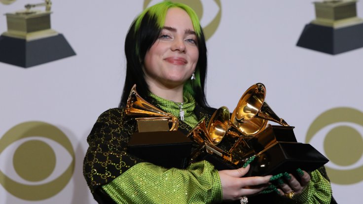 Billie Eilish rüzgarı beş dalda Grammy aldı