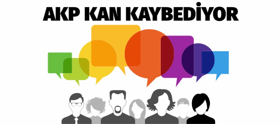AKP SON ANKETTE KAN KAYBEDİYOR