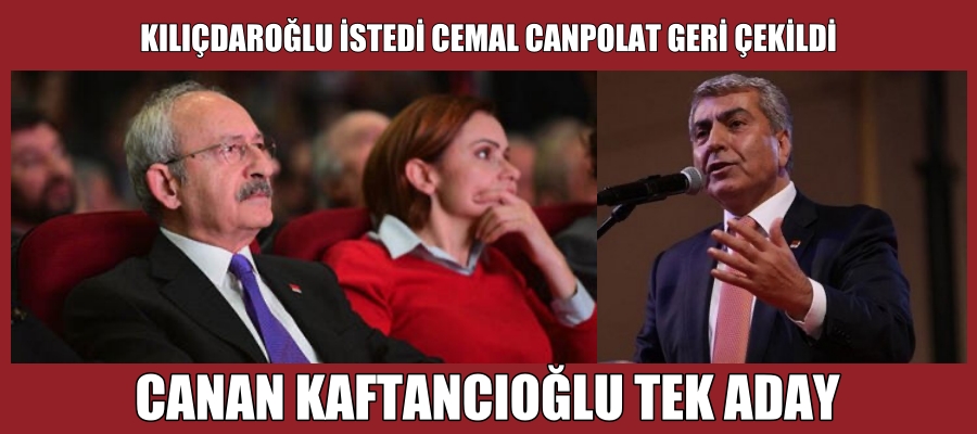 Kılıçdaroğlu istedi Cemal Canpolat geri çekildi