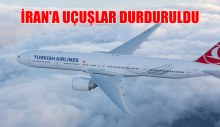 İran’a uçuşlar durduruldu