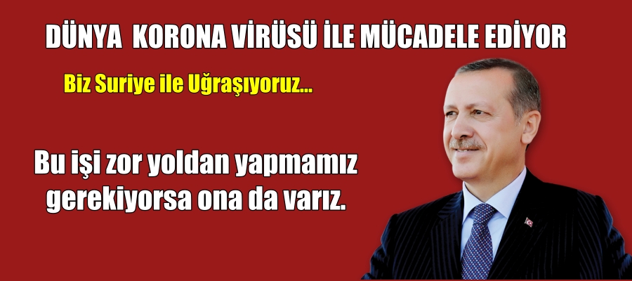 Erdoğan’dan çok sert Suriye açıklaması!