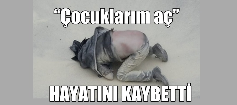 Valiliğin önünde kendini yaktı “Çocuklarım aç”