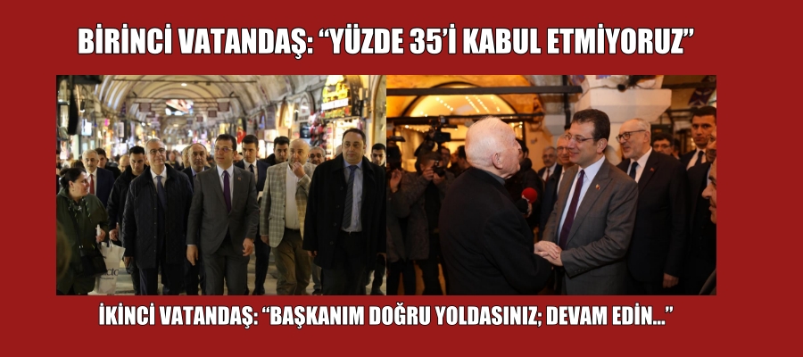 VATANDAŞ: “YÜZDE 35’İ KABUL ETMİYORUZ”