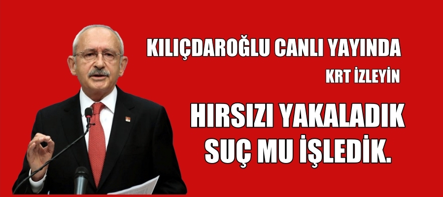 HIRSIZI YAKALDIK SUÇ MU İŞLEDİK.