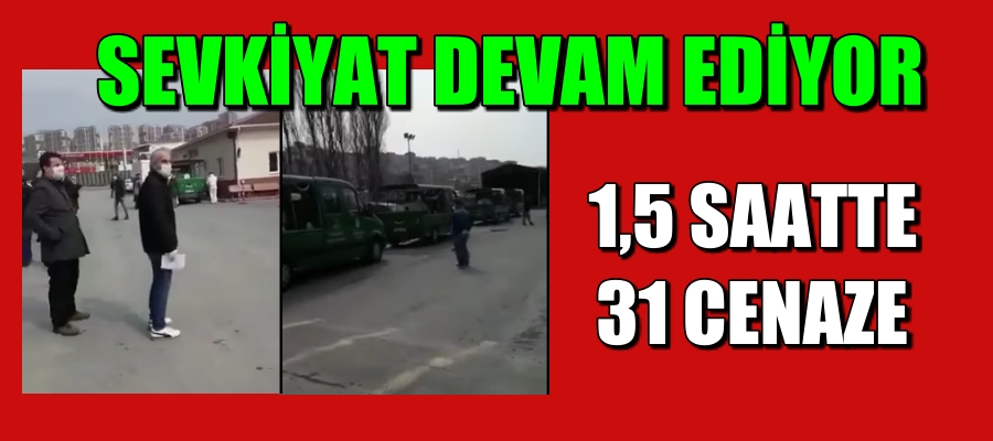 İSTANBULDA SEVKİYAT DEVAM EDİYOR