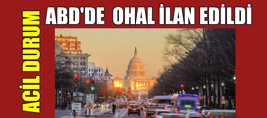 Washington’da OHAL ilan edildi