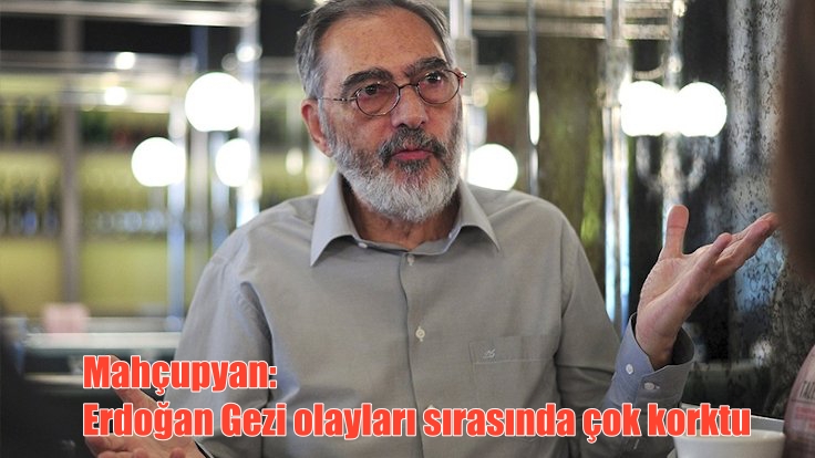 Mahçupyan: Erdoğan Gezi olayları sırasında çok korktu