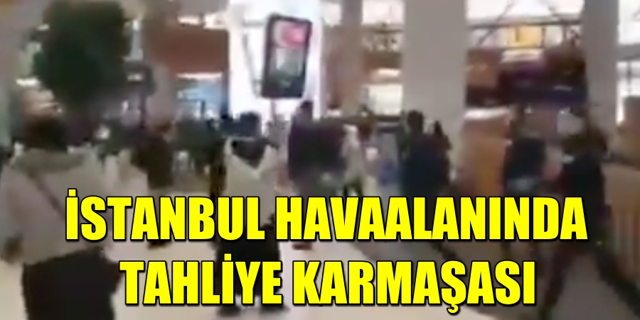 İstanbul Havaalanında Cezayirliler Tahliye Edildi