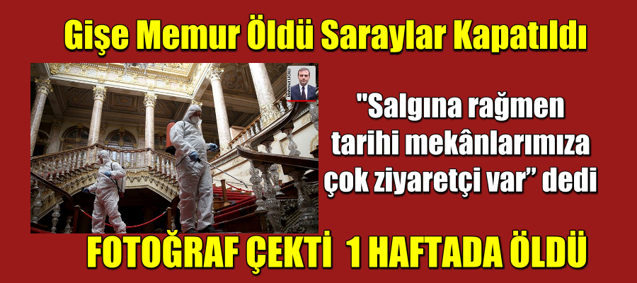 Gişe Memur Öldü Milli Saraylar Kapatıldı