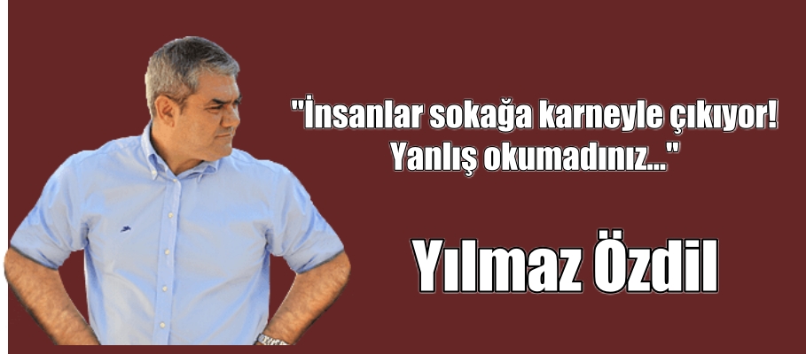 Korcan Karar. Yılmaz Özdil’e İtalya’yı anlattı: İnsanlar sokağa karneyle çıkıyor