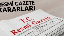 27 Nisan- 31111 sayılı Resmi Gazete kararları