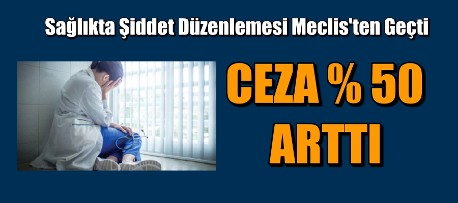 Sağlıkta şiddet düzenlemesi Meclis’ten geçti