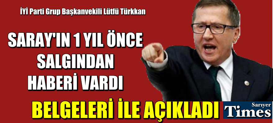 Saray’ın bir yıl önce salgından haberi vardı