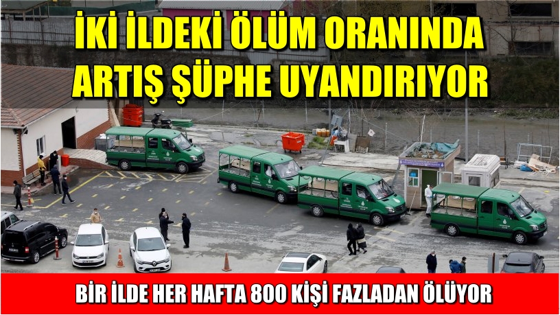 İki İldeki Ölüm Oranındaki Artış Şüphe Uyandırıyor