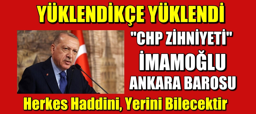 Herkes haddini yerini bilecektir