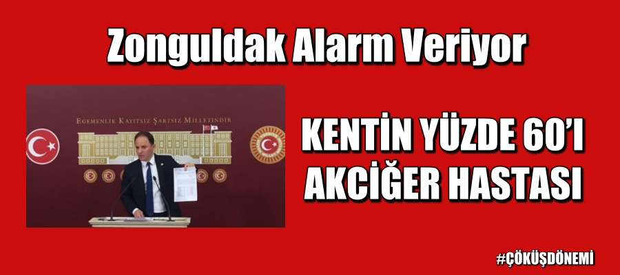 Zonguldak alarm veriyor