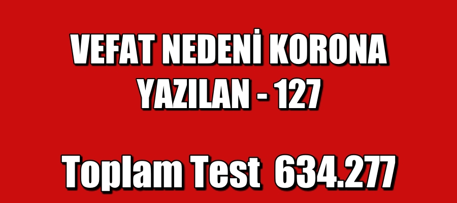 Son 24 Saatte 127 Vefat