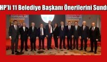 11 Belediye Başkanı Önerilerini Sundu