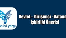 Devlet – Girişimci – Vatandaş İşbirliği Önerisi