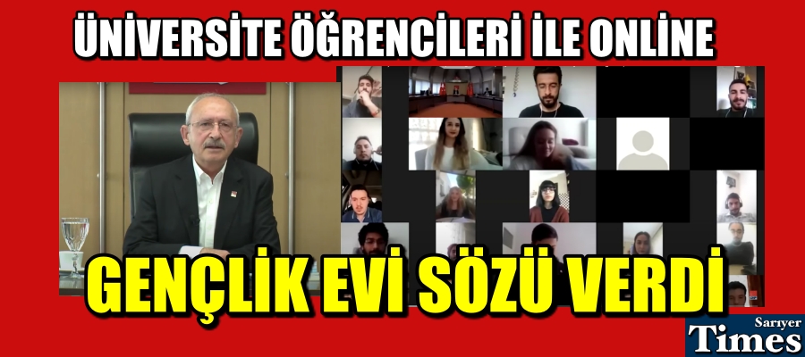 Üniversite Öğrencilerine “Gençlik Evi” Sözü Verdi