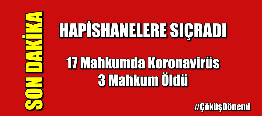 Koronavirüs Hapishanelere Sıçradı