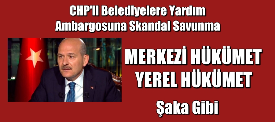 CHP’li belediyelere yardım ambargosuna skandal savunma