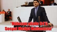 Nüfusun yüzde 64’ü Sosyal Medya Kullanıcısı