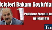 Süleyman Soylu’dan ‘polislere zorunlu bağış’ açıklaması