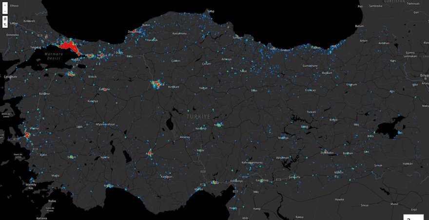 Türkiye Koronavirüs Haritası