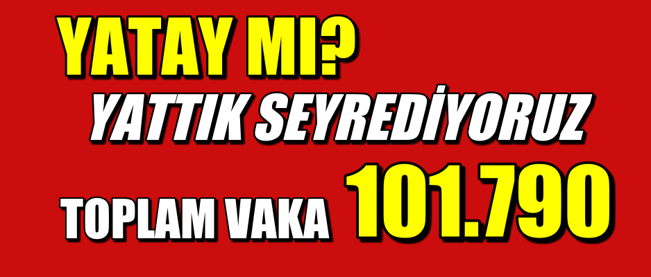 Türkiye’de Toplam Vaka 101.790