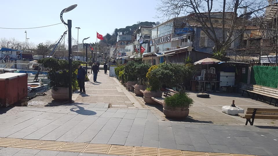 SARIYER CADDE VE SOKAKLARI…