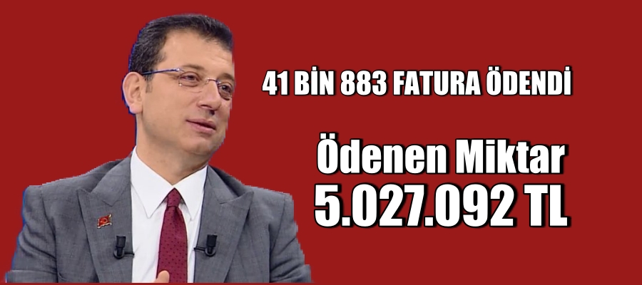 İmamoğlu fatura ödüyor birileri yurt dışından engelliyor
