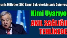 BM.Akıl sağlığımız tehlikede