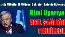 BM.Akıl sağlığımız tehlikede