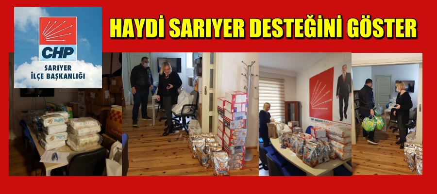 HAYDİ SARIYER DESTEĞİNİ GÖSTER